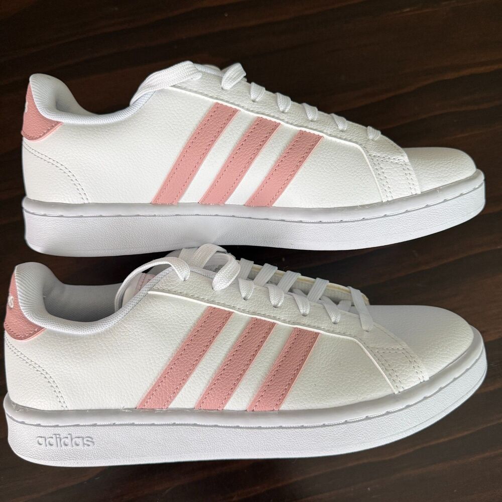 Size 8 - Adidas Women's Grand Court Base Tennis Shoes NWB - Picture 6 of 10